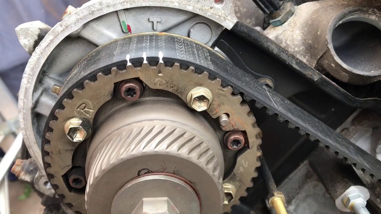 RX8 3uz-fe Lexus V8 engine swap episode 10 - 3UZ water pump and cam belt change.
