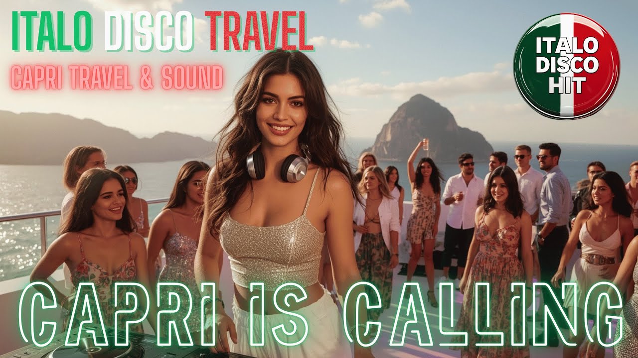 ITALO DISCO TRAVEL 🇮🇹 with DJ Angels:Capri is Calling (The Most Successful DJ Angels Single)