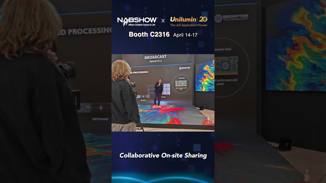 Unilumin's Broadcast Solution at NAB Show 2024
