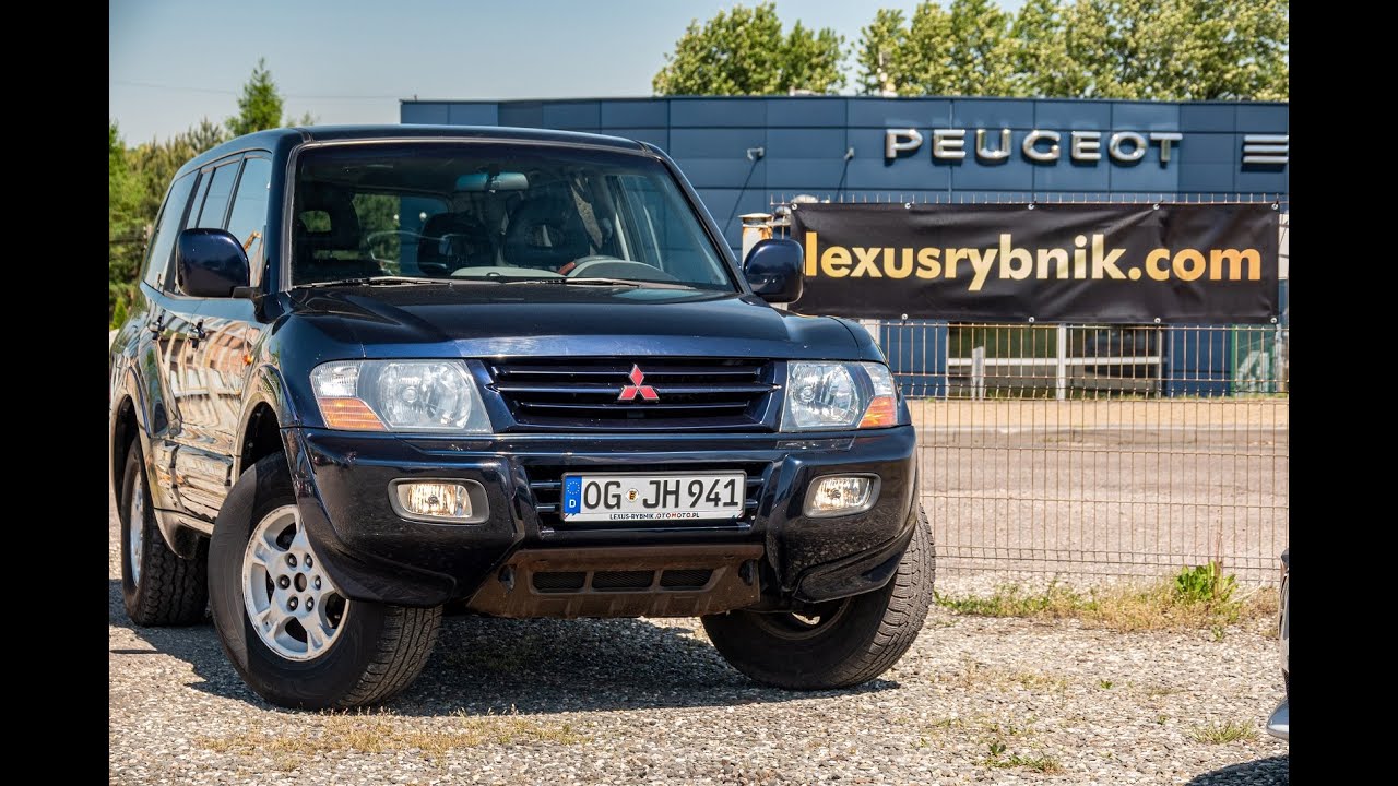 Mitsubishi Pajero 3.2 DID 4x4 7-osobowy 2002 rok WIDEO-PREZENTACJA