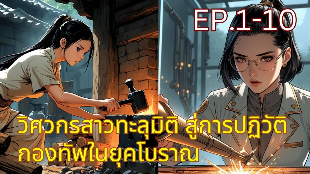 วิศวกรสาวทะลุมิติ สู่การปฏิวัติกองทัพในยุคโบราณ EP.1-10