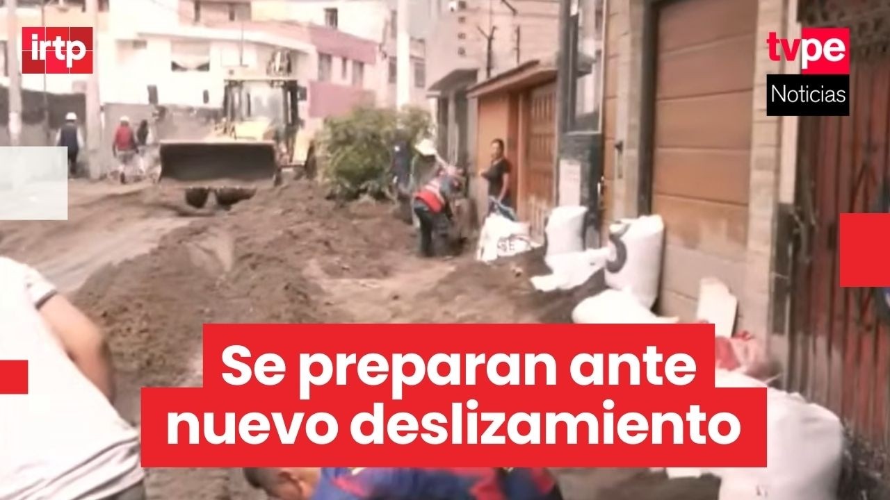 Arequipa: vecinos levantan barreras y relatan daños tras el huaico