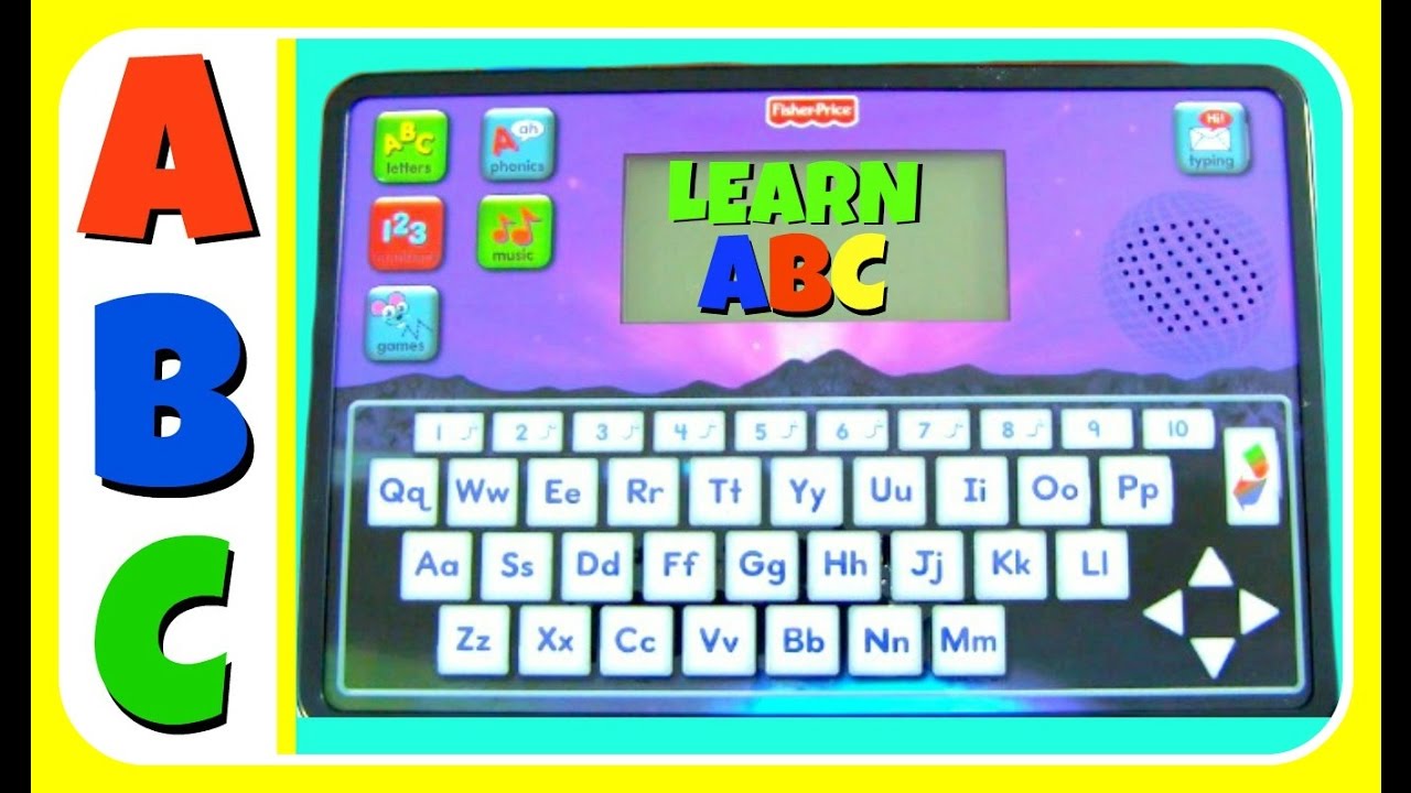 Learn ABC Alphabet With Fisher Price Smart Tablet! Fun Educational ABC Alphabet Video Kids, Kinderga