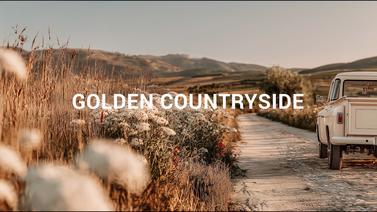 Prairie Lo-Fi 2026 – Calm Road Trip Beats for Relax & Focus | Golden Countryside Drive – 1h