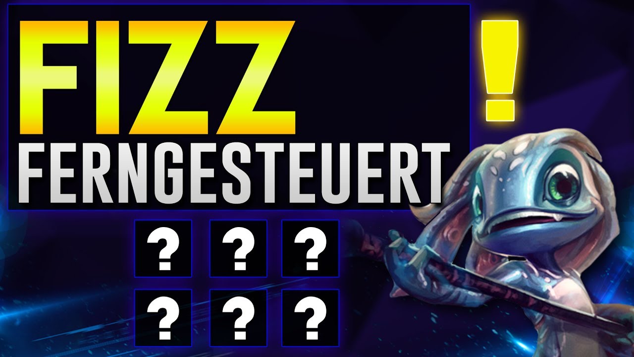 Der Dorsch im Schafspelz - Fizz Ferngesteuert