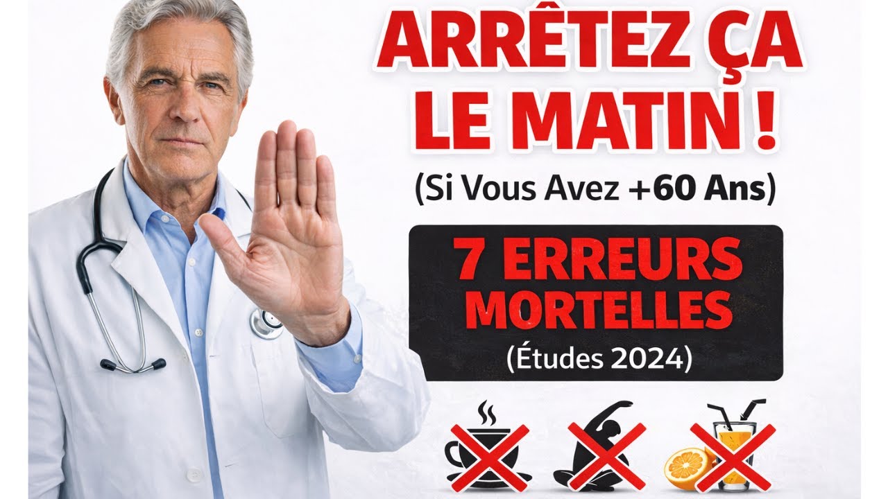 Arrêtez De Faire Ça Le Matin Si Vous Avez +60 Ans