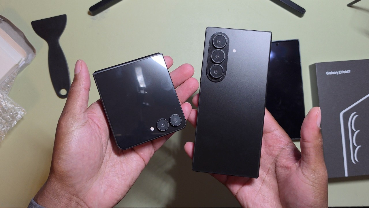 Galaxy Z Fold 8 и Z Flip 8: первый взгляд и сравнение с Z Fold 7