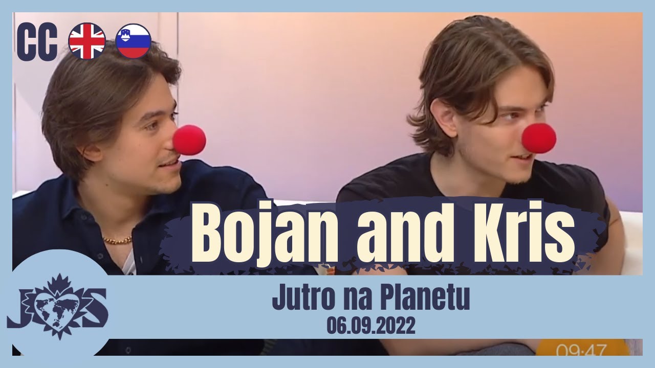 [ENG SUB] Bojan and Kris on Jutro na Planetu (06.09.2022)