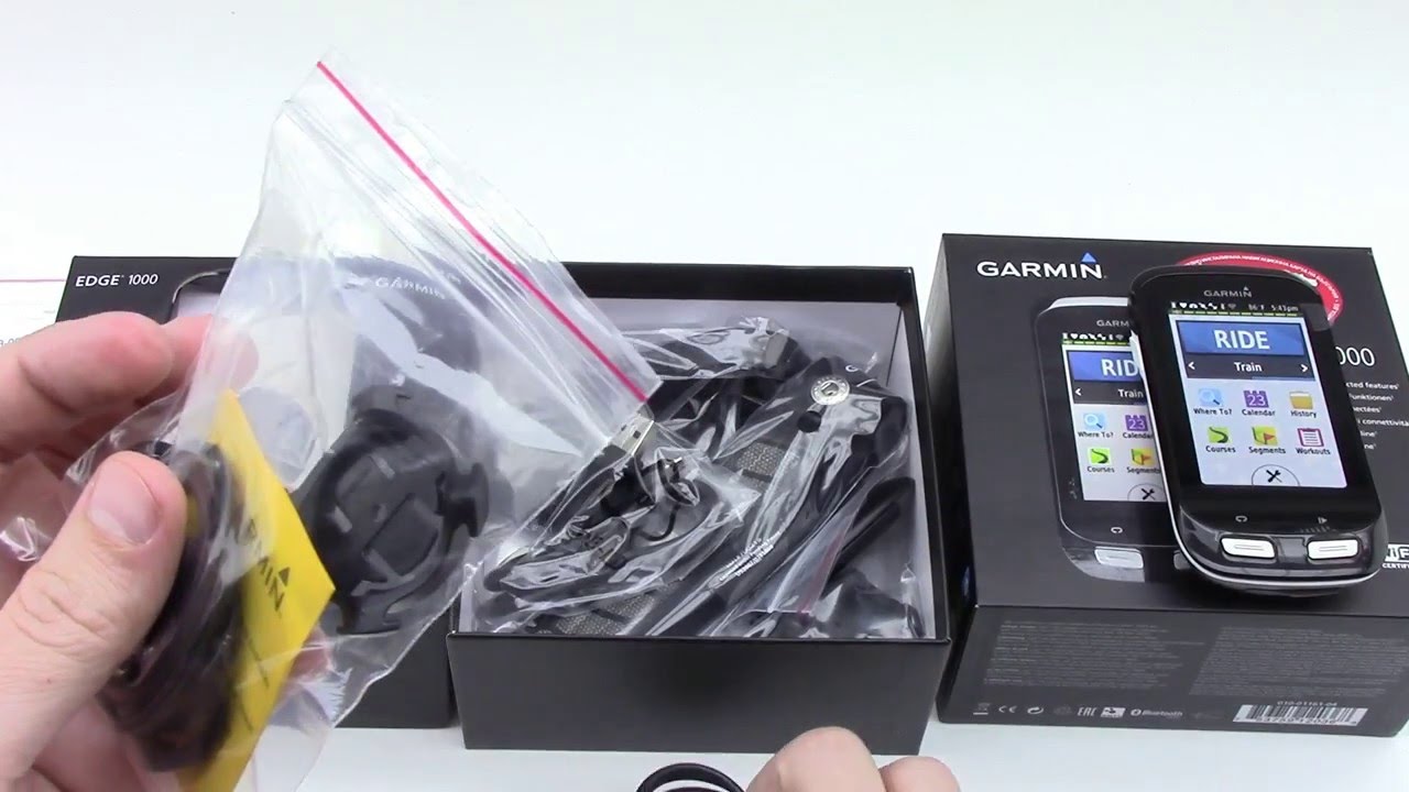 Garmin Edge 1000 Bundle Unboxing HD (010-01161-04)