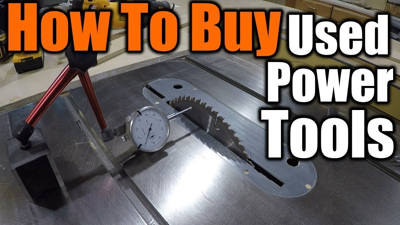 How To Buy Used Power Tools | THE HANDYMAN |