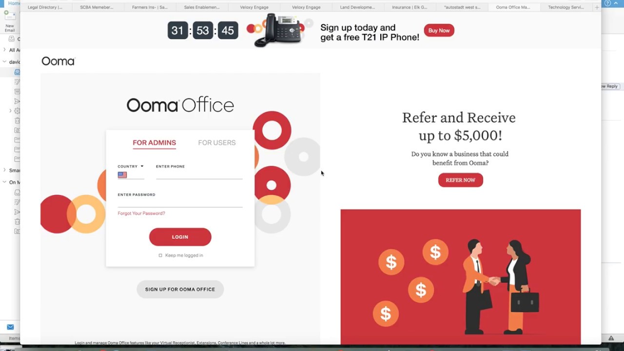 Ooma Office Web Portal demo