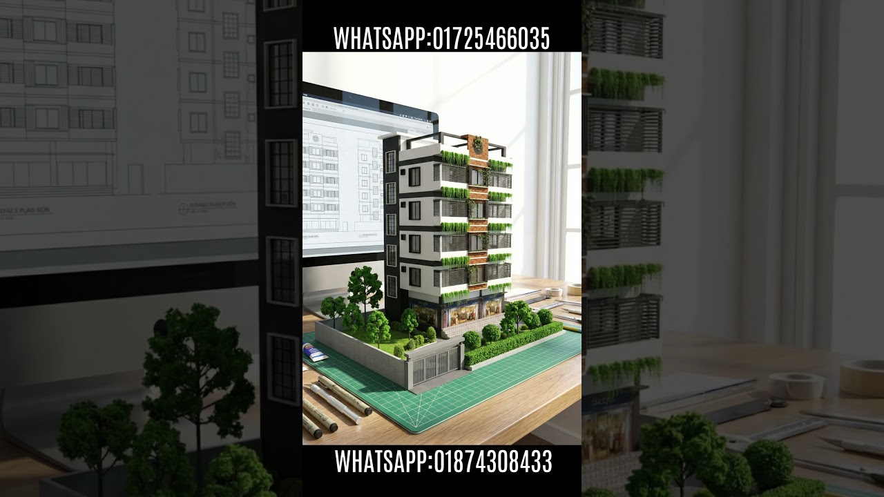 Dream Home Design in Bangladesh Modern Duplex House 3D Animation 