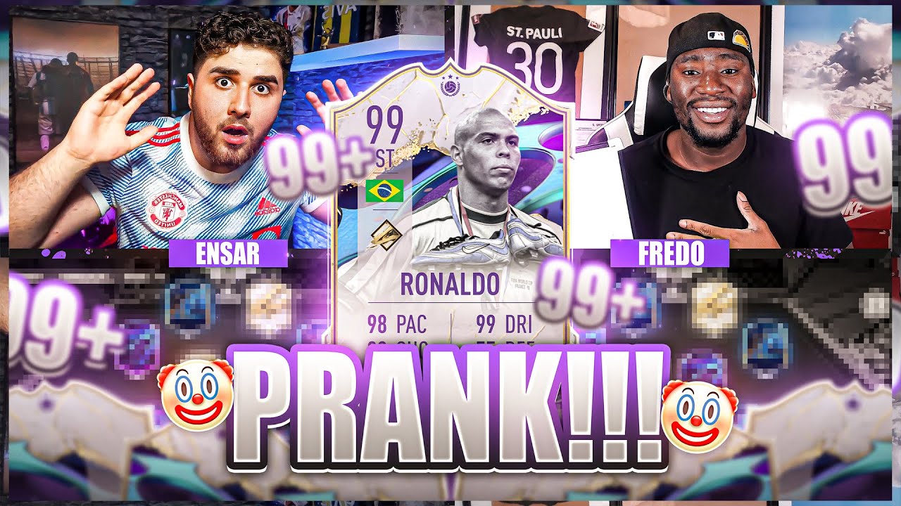 PRANK ESKALIERT im 99+ COVERSTAR SBB vs FREDERIC☠️🤡 😱 | FIFA 23