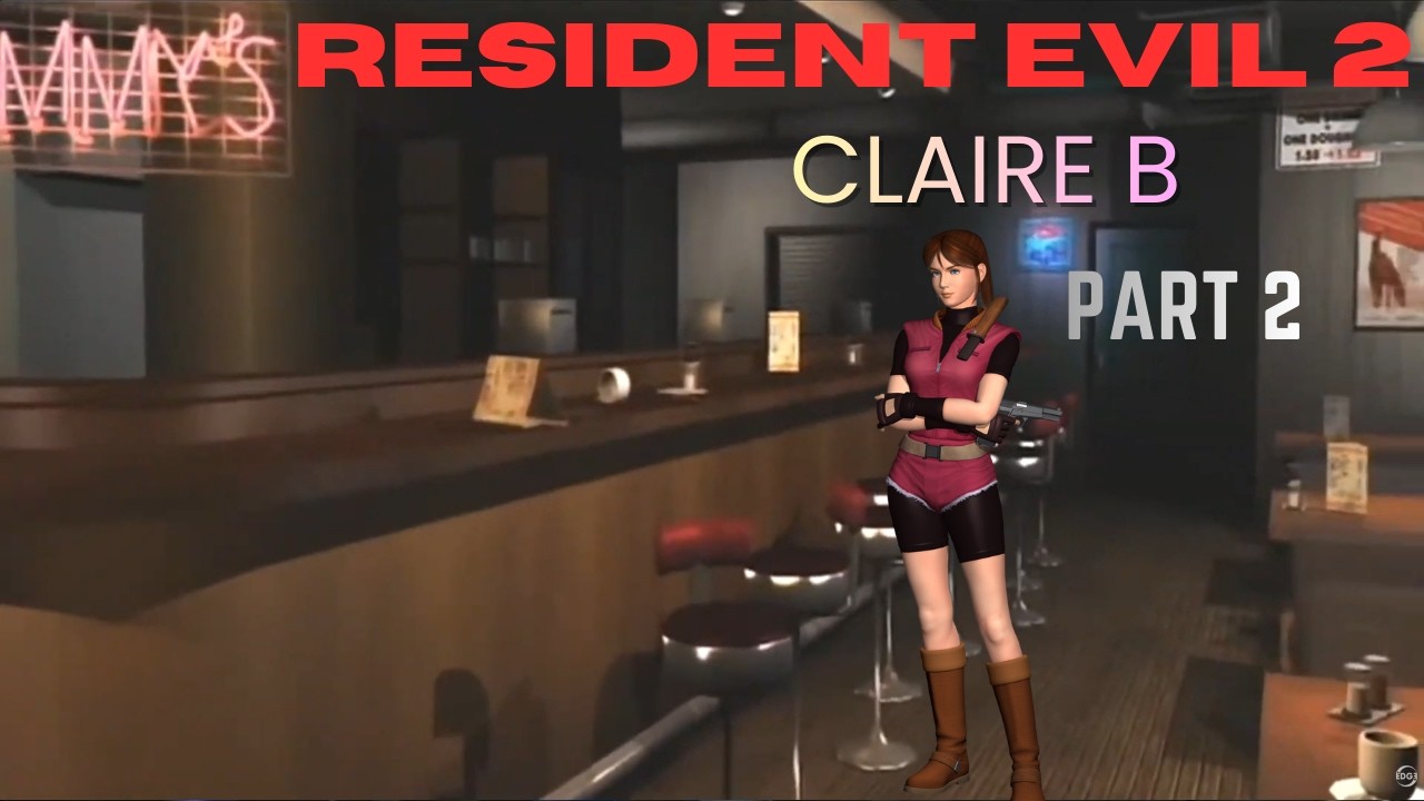 Resident Evil 2 (1998) Claire B Part 2 (Ending)