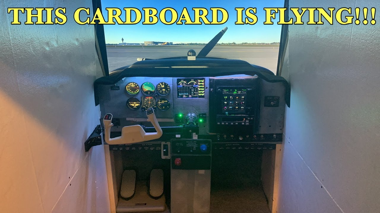 CardboardSim is finally FLYING
