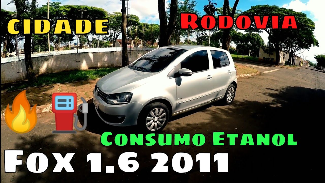 Fox 1.6 2011 consumo Cidade e Rodovia