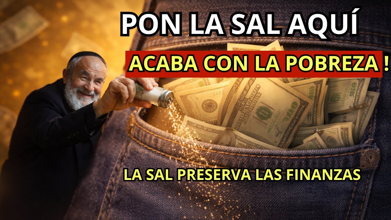 Rabino Millonario : El Secreto De Guardar Un Poco De Sal En El Bolsillo!