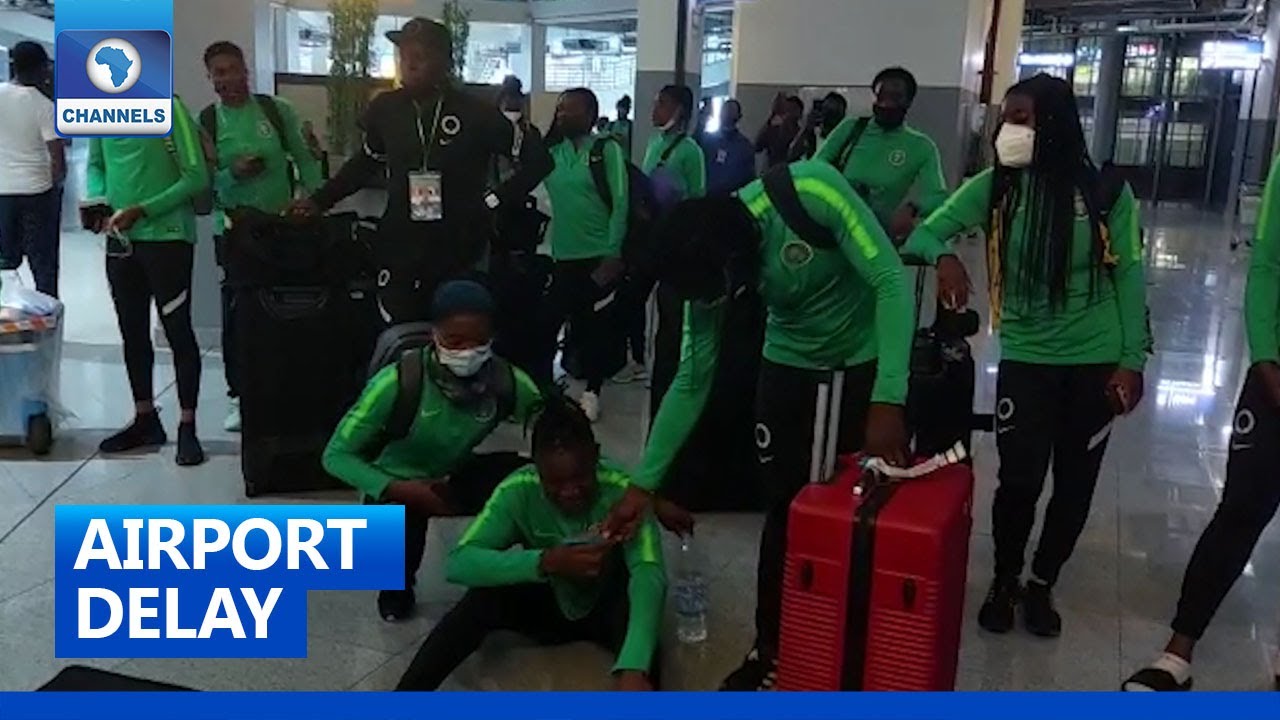Super Falcons Players, Officials Angry Over Delay At Abuja Airport