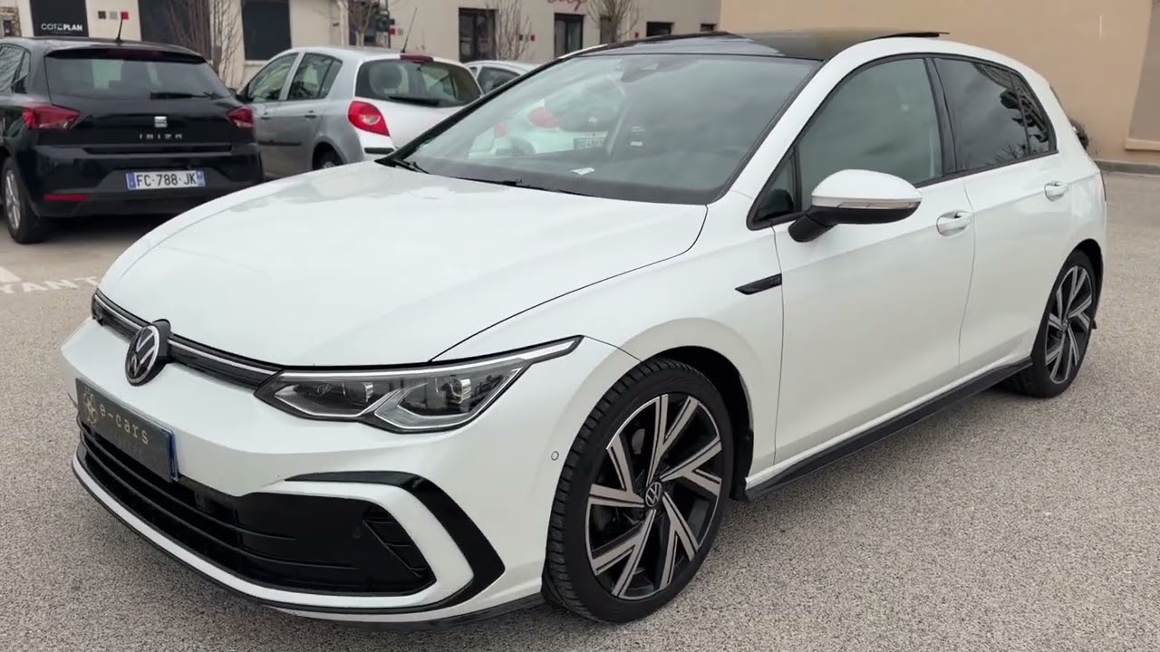 Golf 8 R Line dsg7 blanc