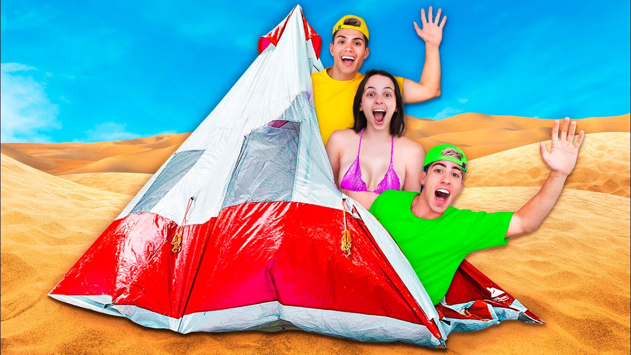 24 HORAS EN EL DESIERTO !!