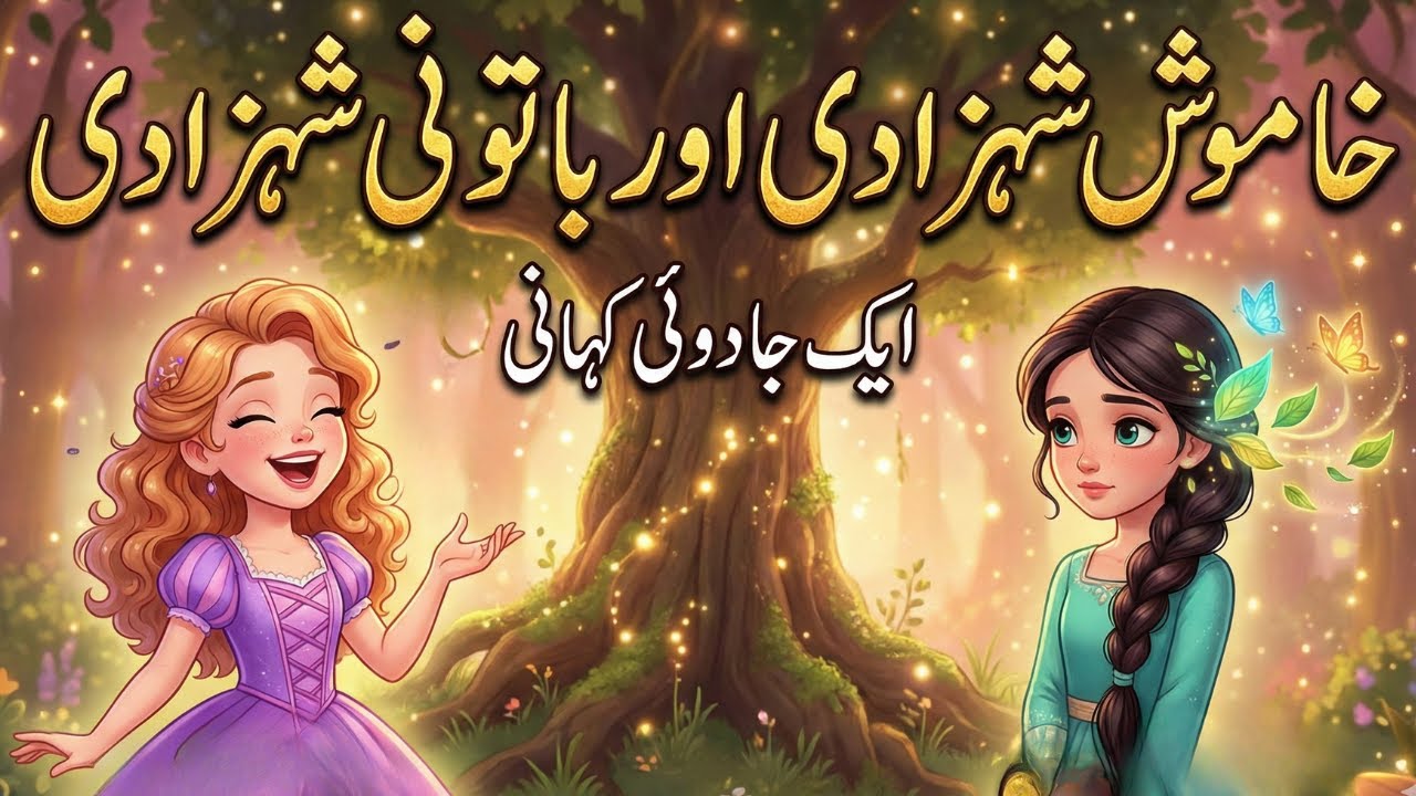 خاموش شہزادی اور باتونی شہزادی کی کہانیThe Story of the Silent and Talkative Princesses