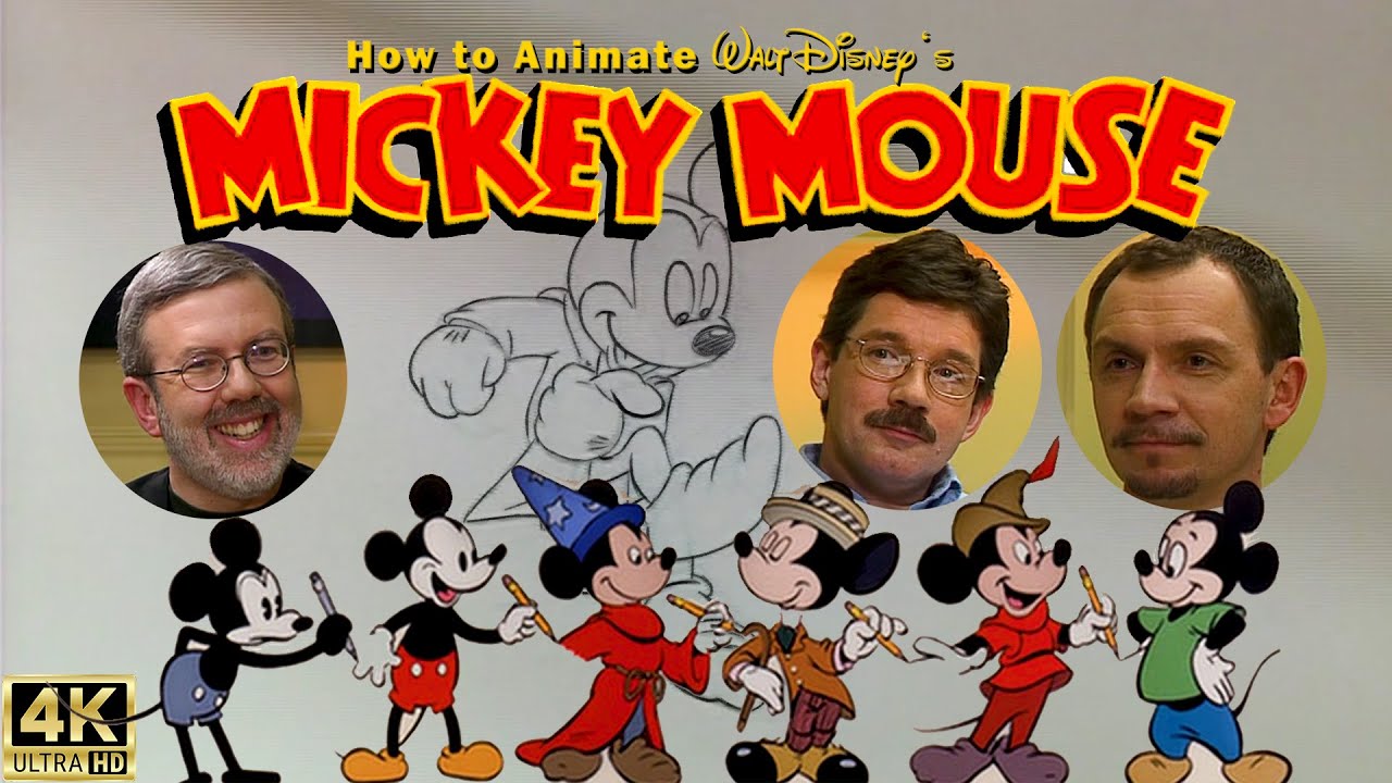 Animation of Mickey Mouse - Leonard Maltin with Disney Legends Mark Henn & Andreas Deja (4K)