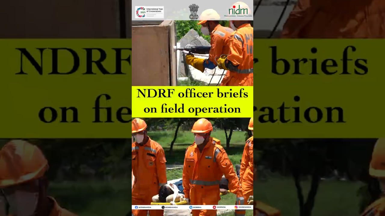 Comprehensive Course on Disaster Risk Management | NDRF visit | Hands-on Training