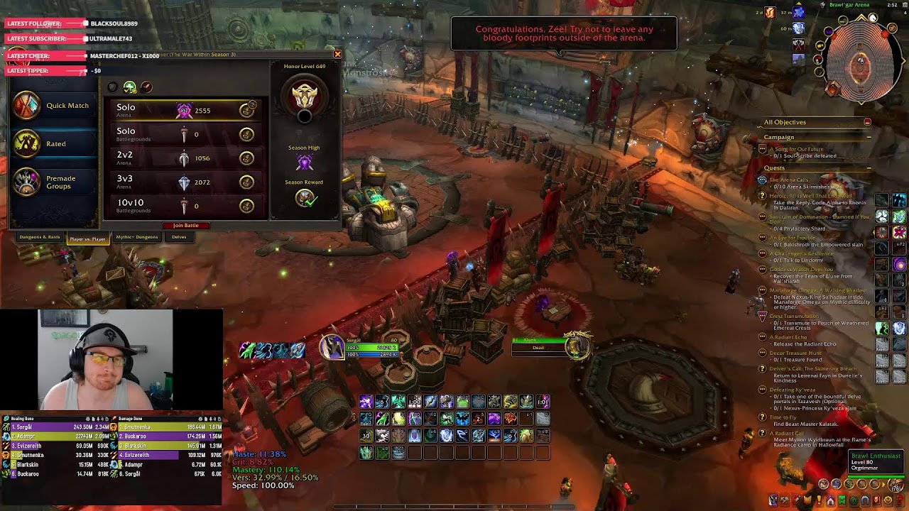 Time for some PvP! (Maybe heal shuffles on Beta later)