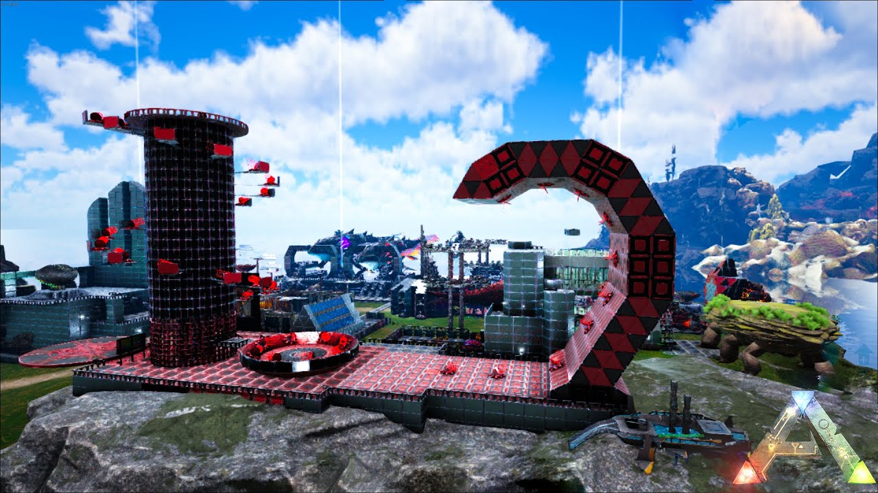 Ark Fun   Jump Pad #arksurvival #playark  #arktekbase #arkfun