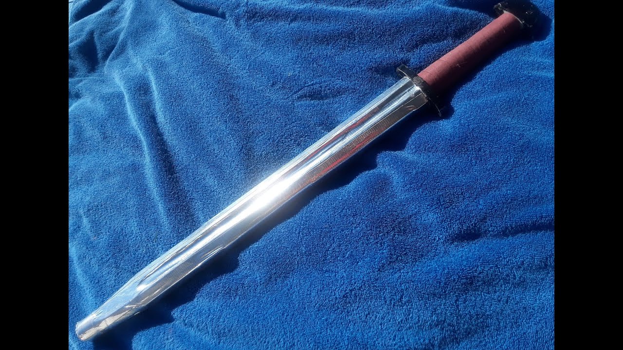 Making a Fullered SCA Rattan Sword