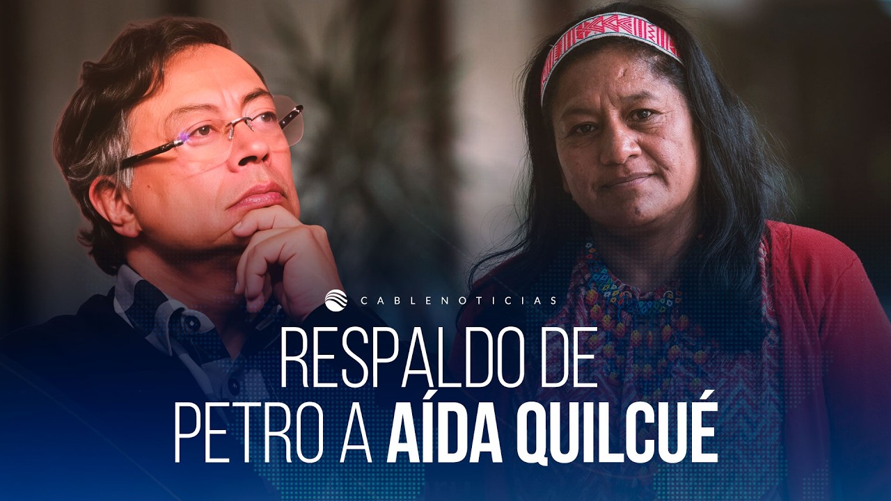 Petro sale en defensa de Aida Quilcué tras ataque en redes y responde a polémico comentario