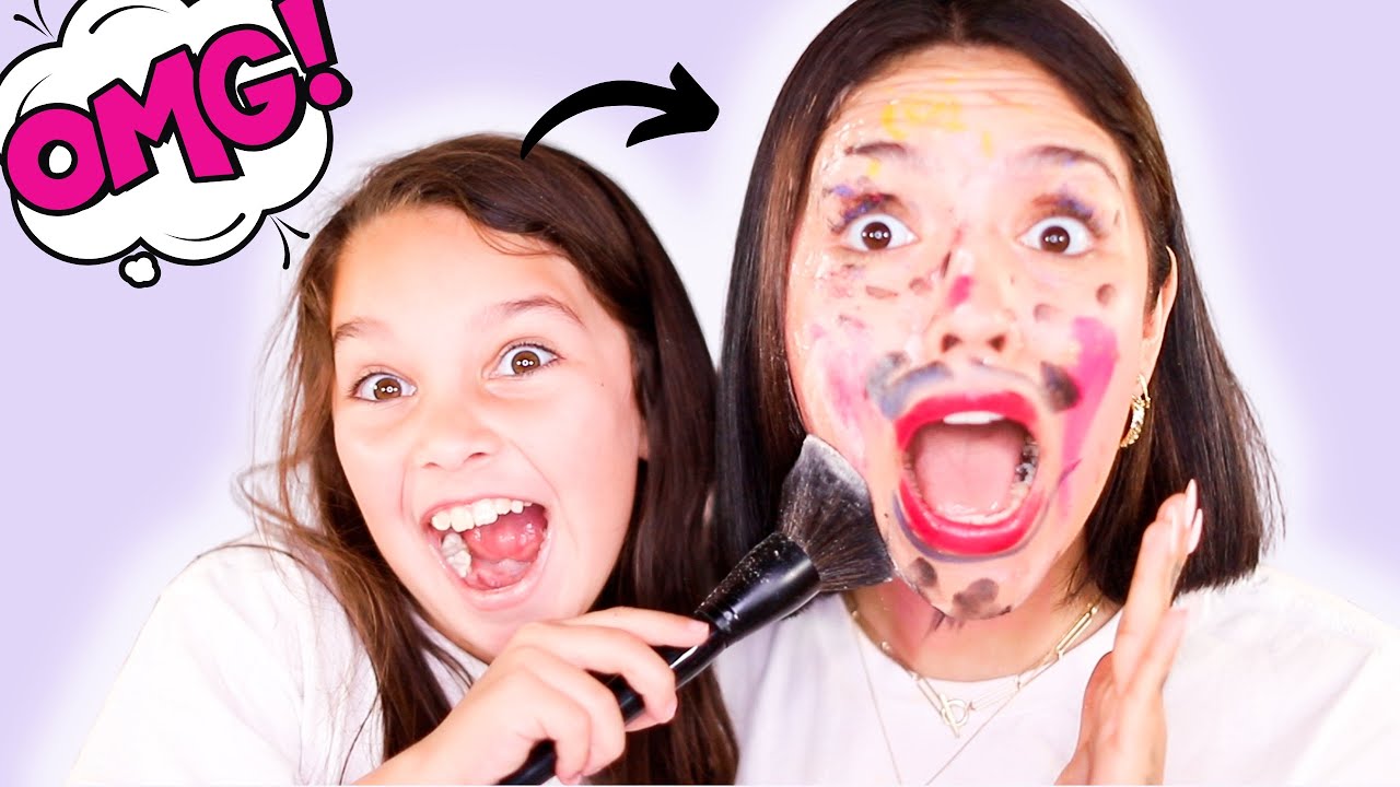 MY 8yr Old Gives Me A Crazy MAKEOVER!