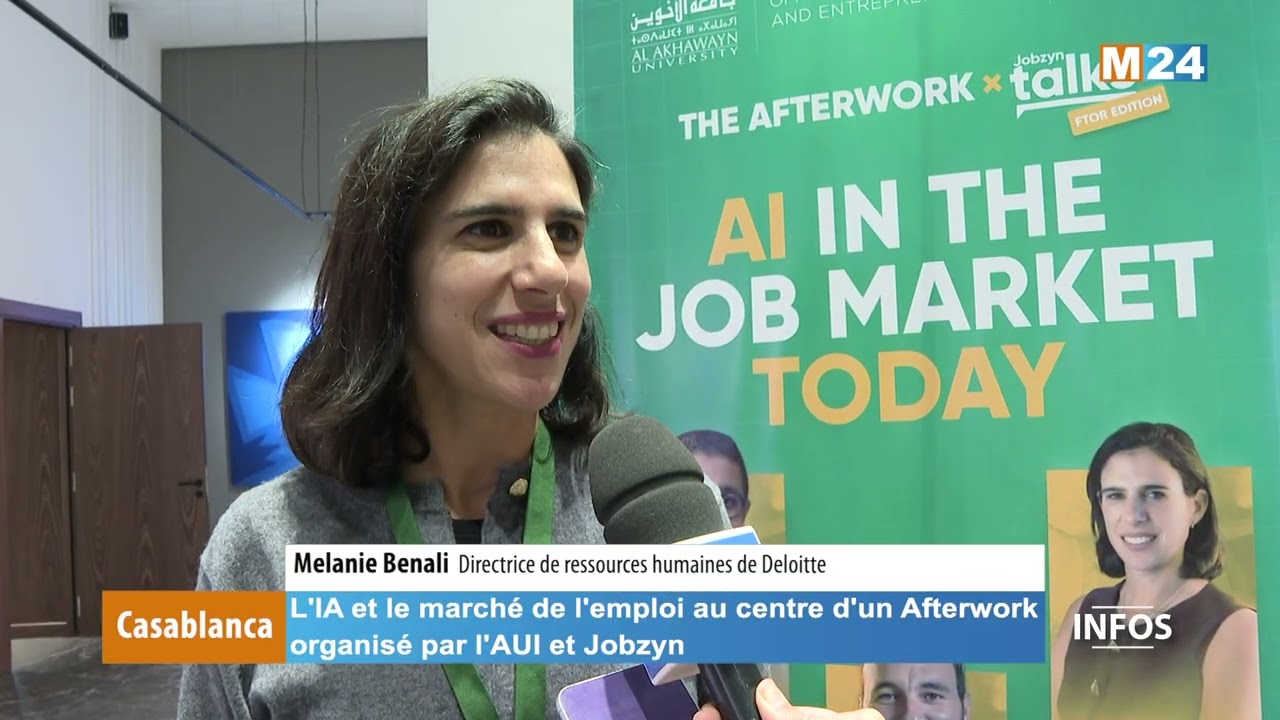 Casablanca : l'IA et le marché de l'emploi au centre d'un Afterwork organisé par l'AUI et Jobzyn