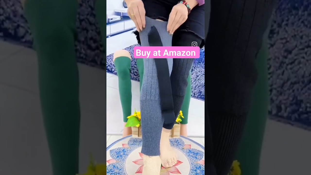 Woolen Leg Warmer | Knee Cap Cover | High Socks for men and women #shorts