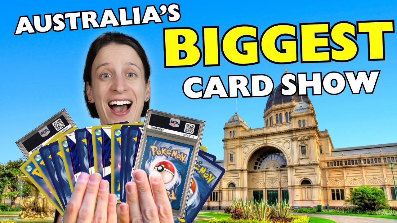 I Went to Australia's BIGGEST Trading Card Show! | The Hobby Hangout XL