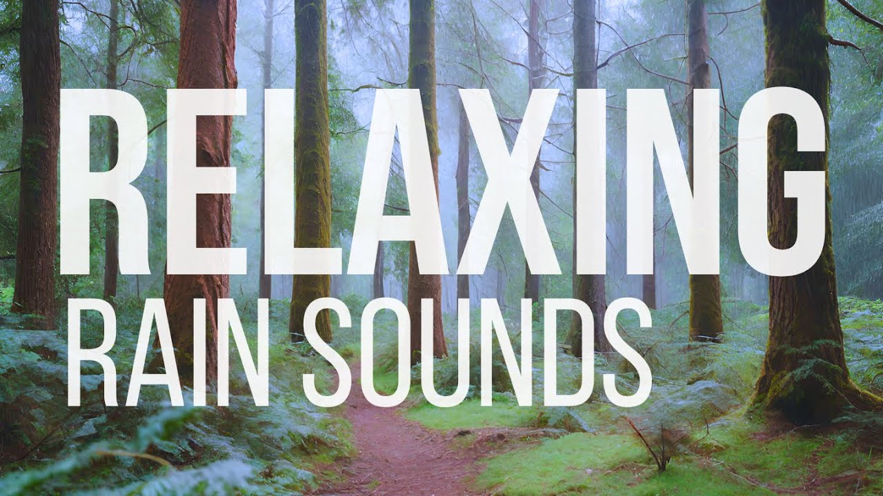 Calming Rain Sounds: Stress Relief, Focus, Deep Relaxation | Sleep Aid (10 hours)