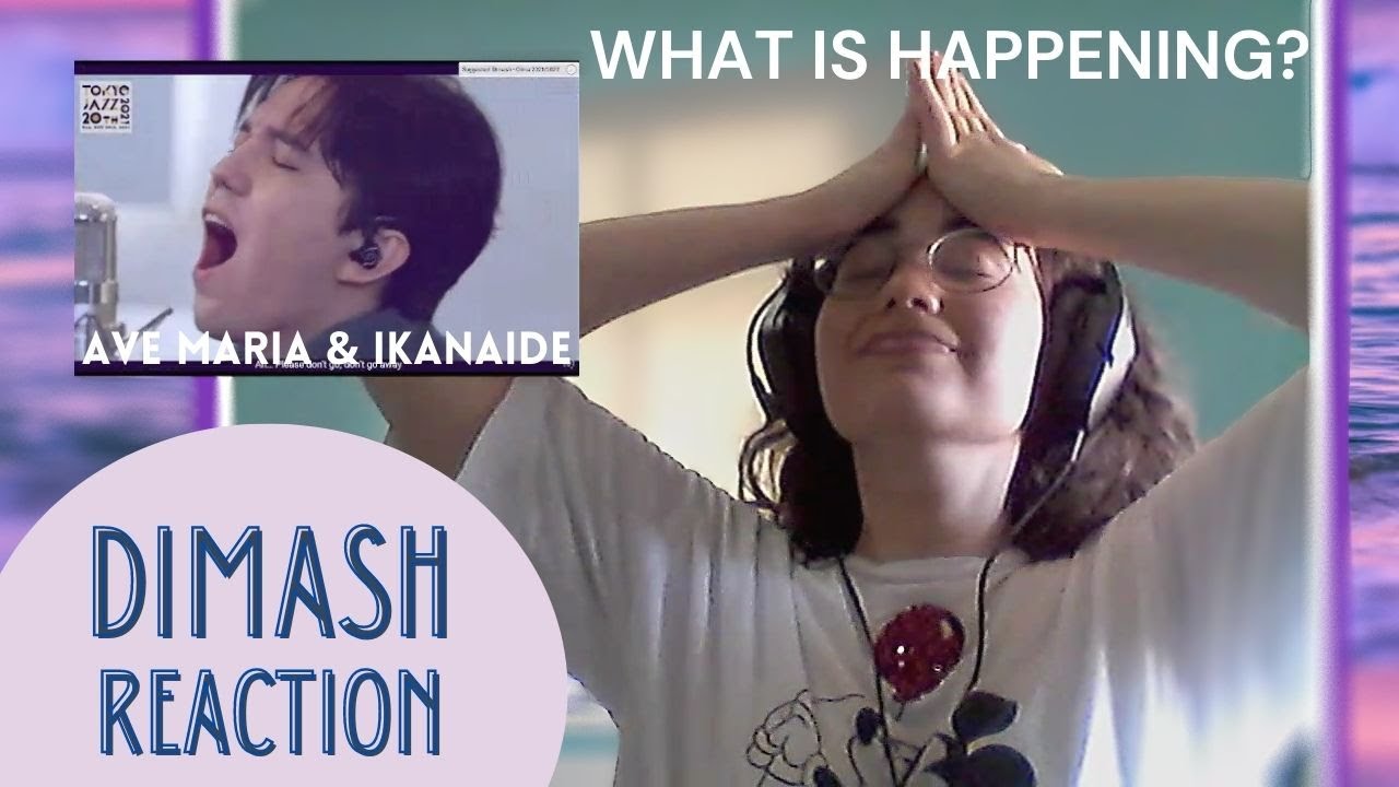 Dimash - AVE MARIA & Ikanaide  | New Wave 2021 Reaction