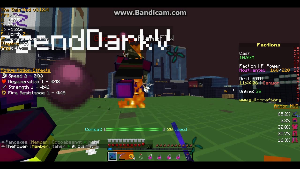 [Minecraft][GuildCraft Factions]PvP Montage #1