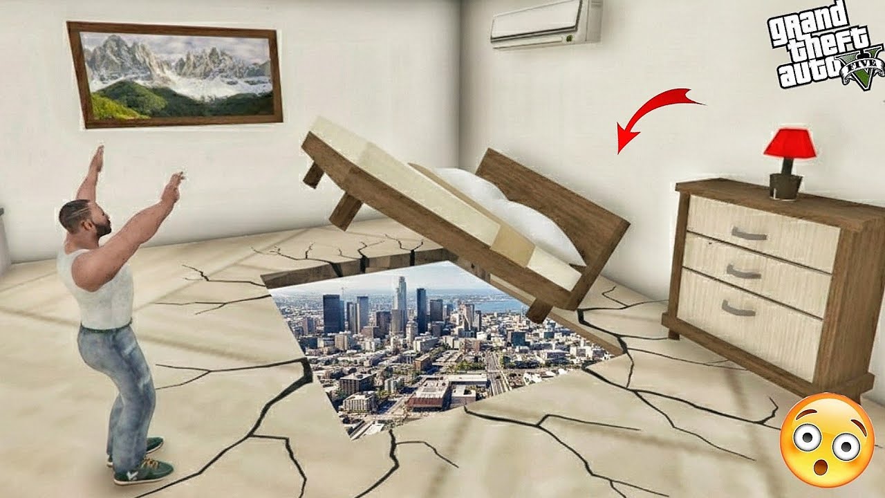 Franklin House Ke Bed Ke Niche Mila Secret Gta5 Jaane Ka Rasta Lekin kaise?.. In IBD3D😱 #1