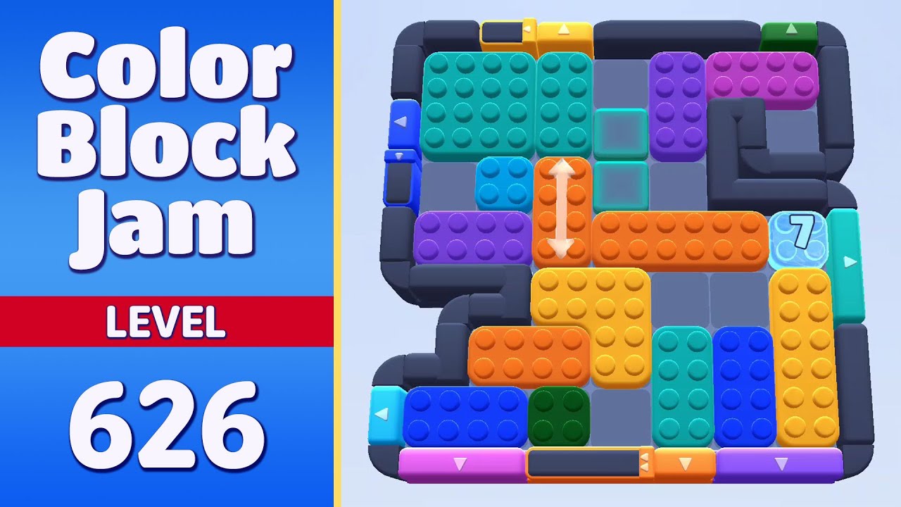 Color Block Jam Level 626 | Every Puzzle Solved! 🎯