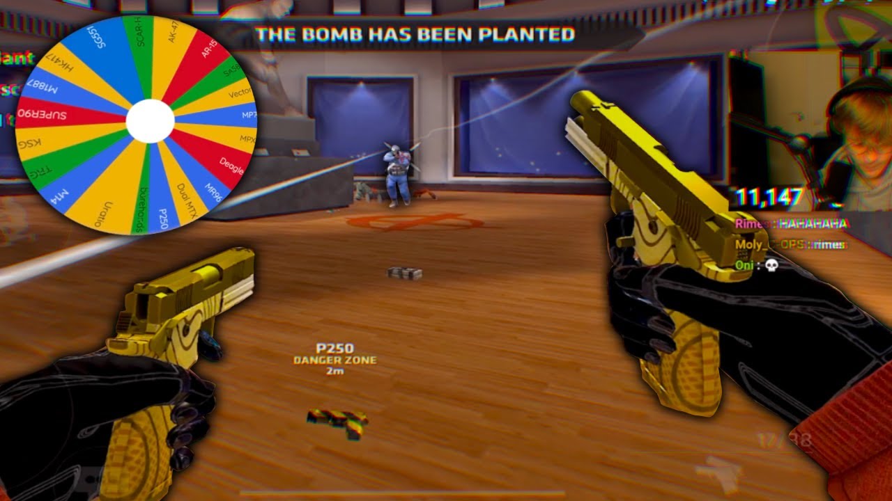 The RANDOM Critical Ops Weapon Wheel!