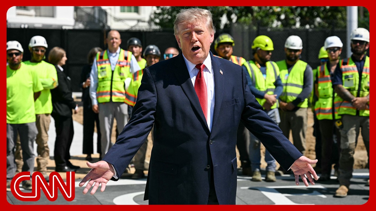 'Very special stone': Trump unveils another WH project
