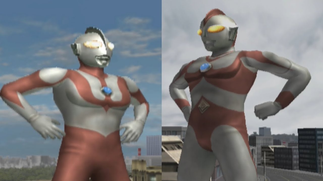 ULTRAMAN FIGHTING EVOLUTION 3~(PLAYSTATION 2)~ULTRAMAN VS ULTRAMAN 80(HARD)~VERSUS MODE