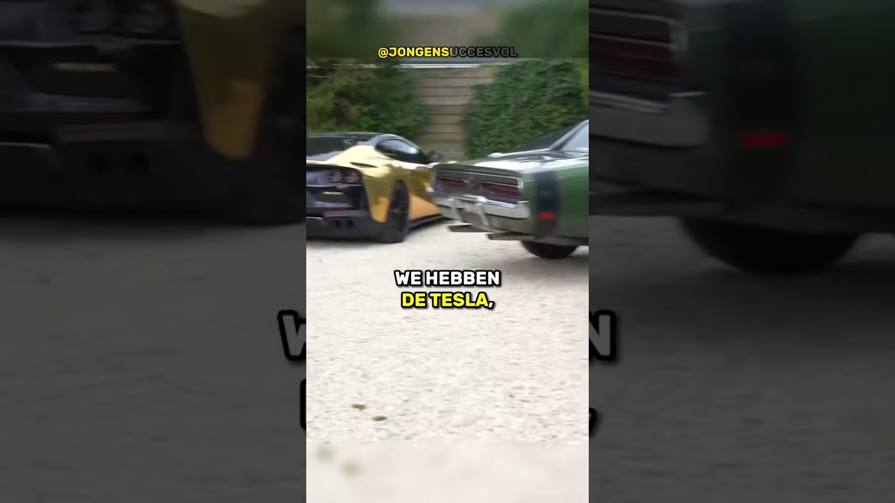 Joel Beukers showt BIZARRE autocollectie 😳💰 | 🎥: Joel Beukers #Autocollectie #Golddry
