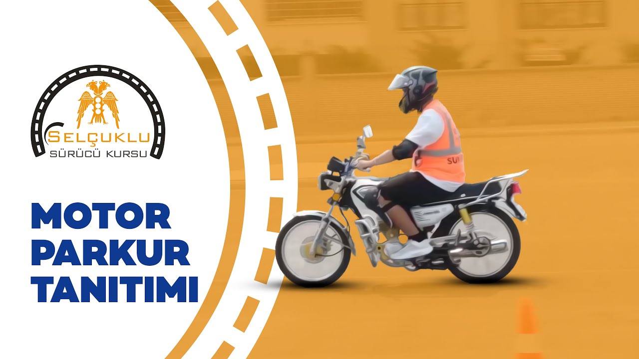 KONYA SELÇUKLU BÖLGESİ YENİ EHLİYET PARKURU! | (A1 - A2 - A MOTOR İÇİN)