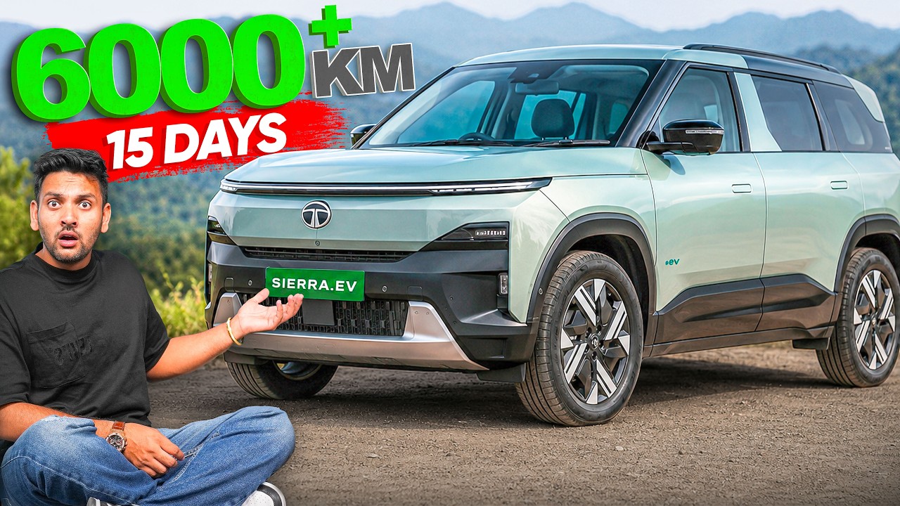6000+ KM in Just 15 Days😳 | Tata Sierra EV Ownership Experience