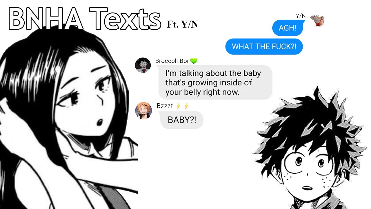 BNHA Texts - MPGIS PREGNANT! Lyric Prank Ft. Y/N - Todoroki x Y/N
