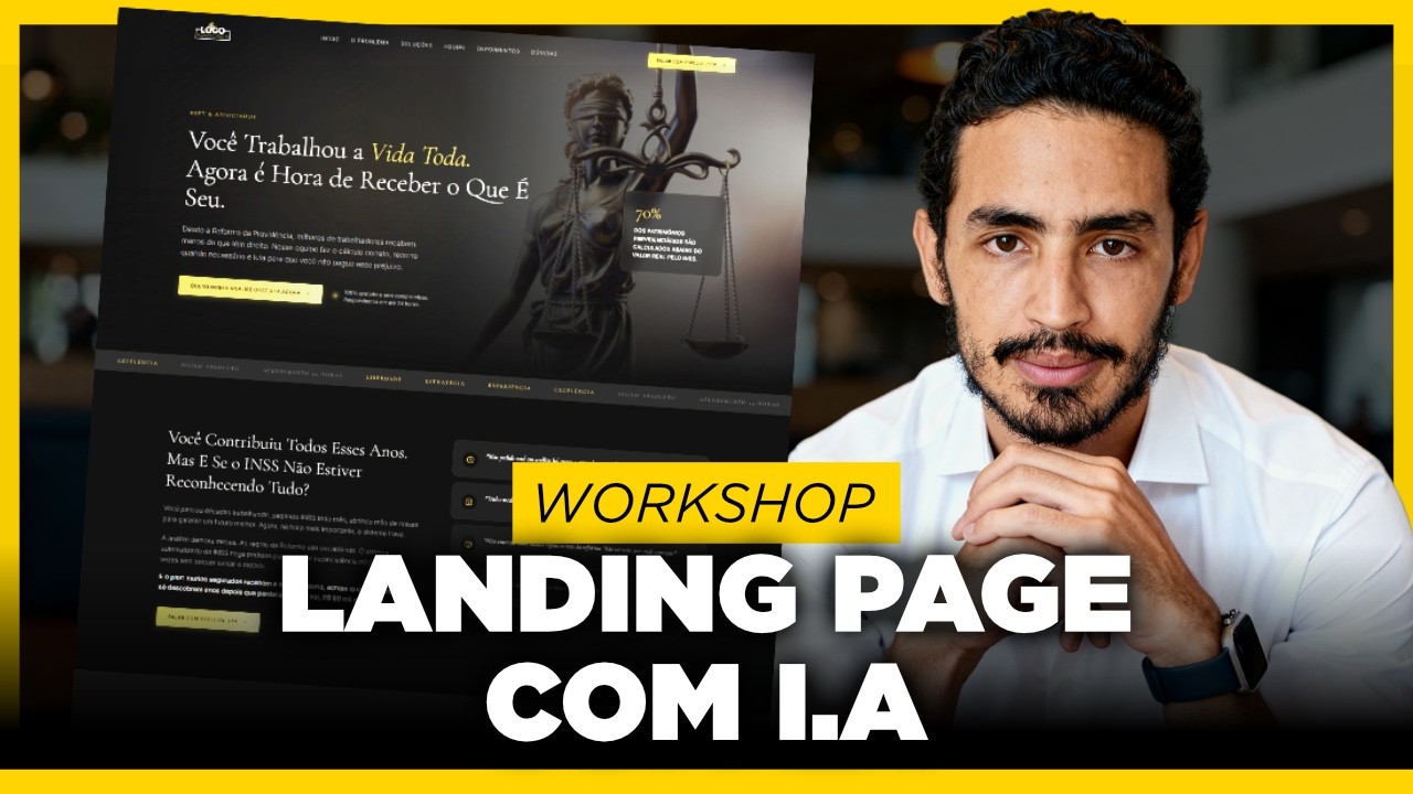 LANDING PAGE com I.A (Do ZERO a PUBLICA&Ccedil;&Atilde;O}
