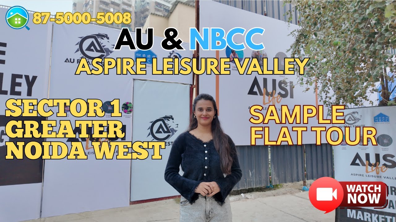 AU Aspire Leisure Valley Sector 1 Greater Noida West | Luxury 3 BHK Flats | Price & Full Review