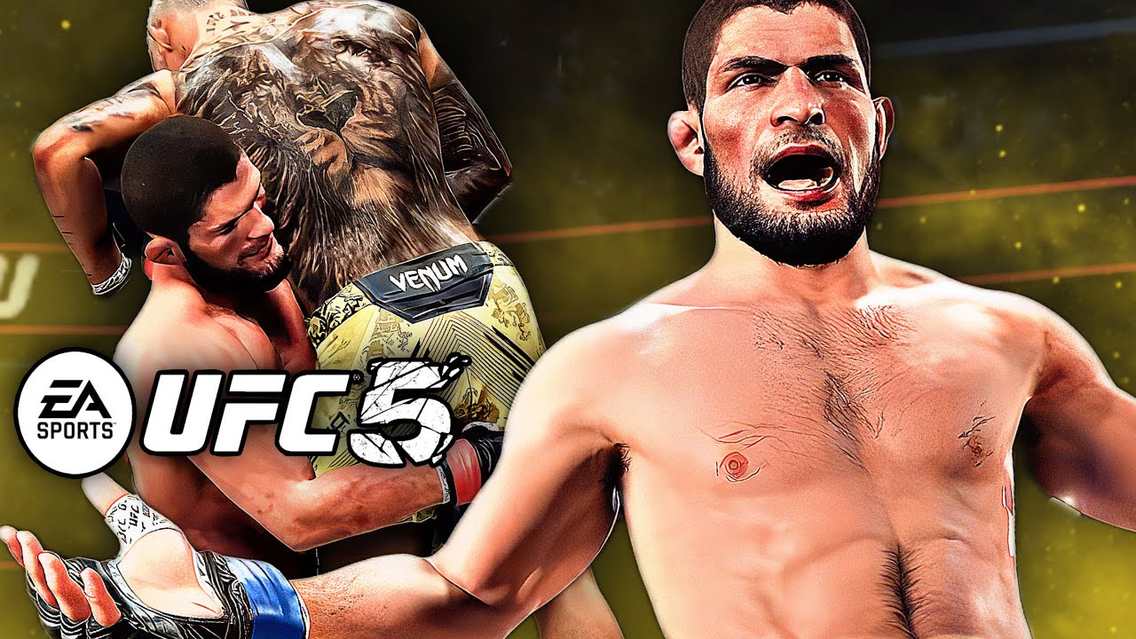 KHABİB YERDEN YERE VURUYOR ! | UFC 5 ONLİNE #11